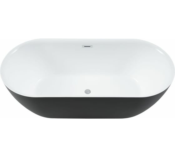 Акриловая ванна Aquanet DELIGHT 170x70 см, Black matte 00289723