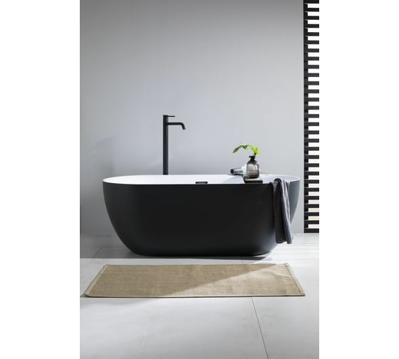 Акриловая ванна Aquanet DELIGHT 170x70 см, Black matte 00289723