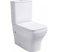 Чаша для напольного унитаза Aquanet Elegant C1 с сидением (Soft Close-SLIMSEAT) с Rimless 00280958