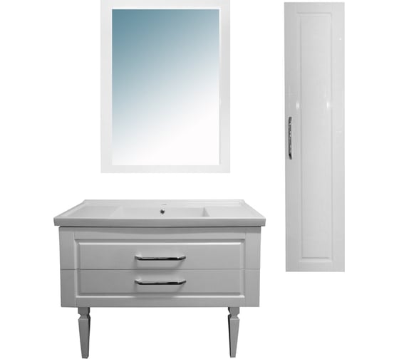 Комплект Azario тумба ELEGANT 100, 1000x840x490 с раковиной Exclusive 100 8100KL CS00058284