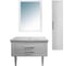 Комплект Azario тумба ELEGANT 100, 1000x840x490 с раковиной Exclusive 100 8100KL CS00058284 2