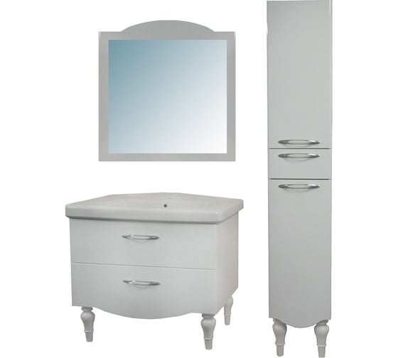 Комплект Azario тумба LUXURY 95, 950x860x550 с раковиной Retro 95 15095KL CS00058285