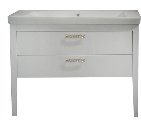 Комплект Azario тумба VERONA 105, 1005x850x460 с раковиной Luxury 105 11105KL CS00058287