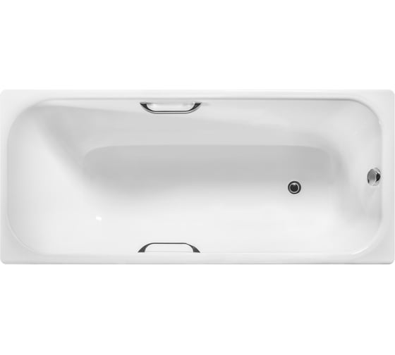 Чугунная ванна WOTTE Start УР 1700x750x458 c отверстиями для ручек /БП-э0001105/ 00000079757