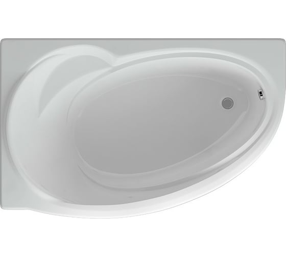 Акриловая ванна Azario PAOLINA асимметричная 170x97 см, левосторонняя AV.0072170