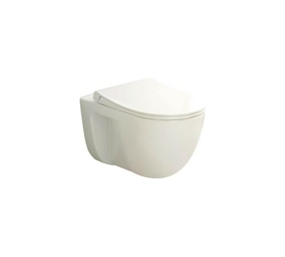 Безободковый подвесной унитаз Vitra S40 рекомендуется тонкое сиденье 110-003-019 дюропласт с микролифтом 7759B003-0075 1