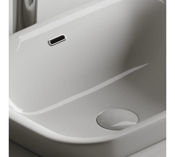 Умывальник Ceramicanova прямоугольный, встраиваемый сверху в столешницу Element 580x400x150 мм CN6041