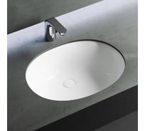 Умывальник Ceramicanova Element овальный, встраиваемый под столешницу 560x420x195 мм CN6043