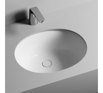 Умывальник Ceramicanova Element овальный, встраиваемый под столешницу 510x420x195 мм CN6042
