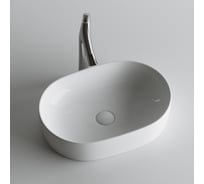 Умывальник чаша Ceramicanova накладная, овальная Element 600x415x135 мм CN6047
