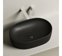 Умывальник чаша Ceramicanova Element накладная, овальная 600x415x135 мм CN6047MB