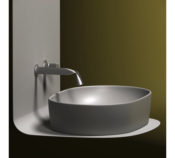 Умывальник чаша Ceramicanova накладная, овальная Element 600x415x135 мм CN6047MH