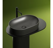 Умывальник чаша Ceramicanova Element накладная, овальная 600x415x135 мм CN6047MDH