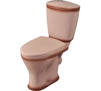 Унитаз-компакт Santeri Версия декор бежевый 1.P401.5.S07.00B.F 23178645