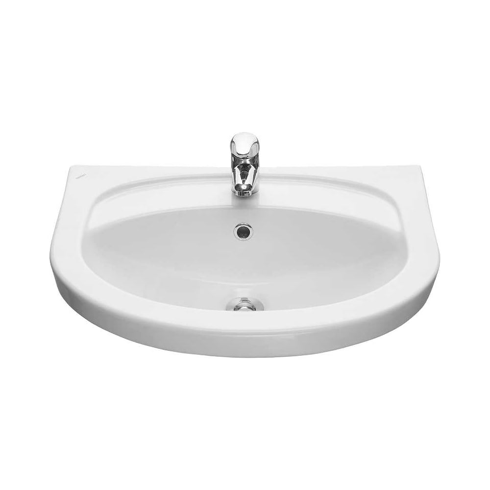 Раковина Santeri Интакт с переливом, белый 1.3120.4.S00.11B.0 ...