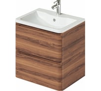 Подвесная тумба с раковиной ИТАНА Roberto 60 597x454x606 FP2253-01 Экорен Тик Борнео 4656755753553