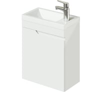 Подвесная тумба с раковиной ИТАНА Alexa 45 455x250x570 левая CC 3005 Белый глянец 05 4657773602151