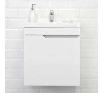 Подвесная тумба с раковиной ИТАНА Alexa 50 491x342x570 левый CC 3005 Белый глянец 05 4656755759012