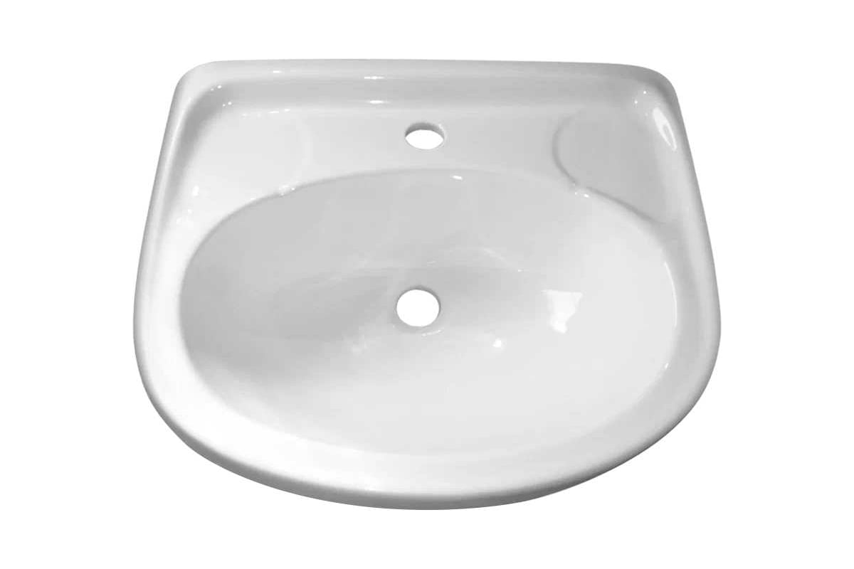 Мебельный умывальник Doratiz \"Браво 50\" (Лобня) белый, 1 отверстие 0302 ...