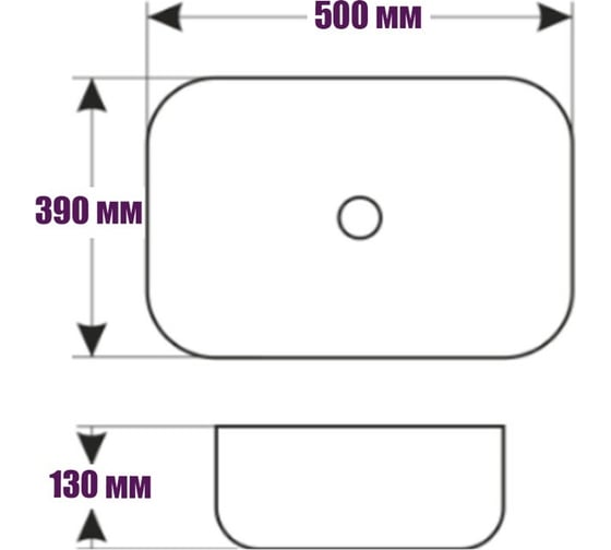 Накладная раковина ROYAL ART AR-1027