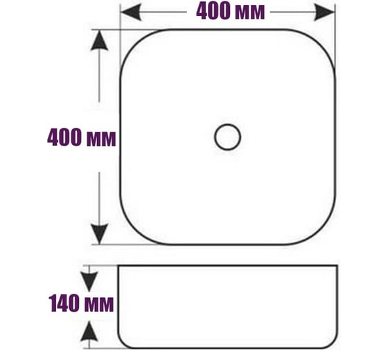 Накладная раковина ROYAL ART AR-1028