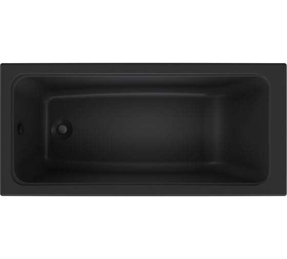 Акриловая ванна AM.PM Gem 150x70, черная W90A-150-070B-A