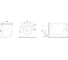 Подвесной унитаз AM.PM Spirit V2.0 FlashClean с сиденьем микролифт, черный матовый C701700MBSC 11