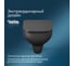 Подвесной унитаз AM.PM X-Joy S FlashClean с сиденьем микролифт, черный матовый C85A1700MBSC 5