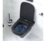 Подвесной унитаз AM.PM X-Joy S FlashClean с сиденьем микролифт, черный матовый C85A1700MBSC 9