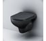 Подвесной унитаз AM.PM X-Joy S FlashClean с сиденьем микролифт, черный матовый C85A1700MBSC 10
