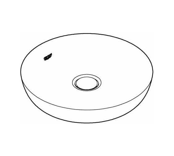 Свободностоящая раковина GROHE Essence Ceramic 45 3960900H