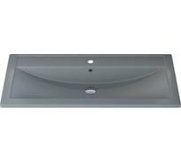 Кварцевая раковина для ванной uperwood Foster Quartz 100 см, серая матовая, бетон 291030045