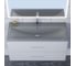 Кварцевая раковина для ванной uperwood Foster Quartz 100 см, серая матовая, бетон 291030045 2
