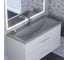 Кварцевая раковина для ванной uperwood Foster Quartz 100 см, серая матовая, бетон 291030045 3