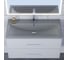 Кварцевая раковина для ванной uperwood Foster Quartz 90 см, серая матовая, бетон 291030041 2