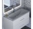 Кварцевая раковина для ванной uperwood Foster Quartz 90 см, серая матовая, бетон 291030041 3