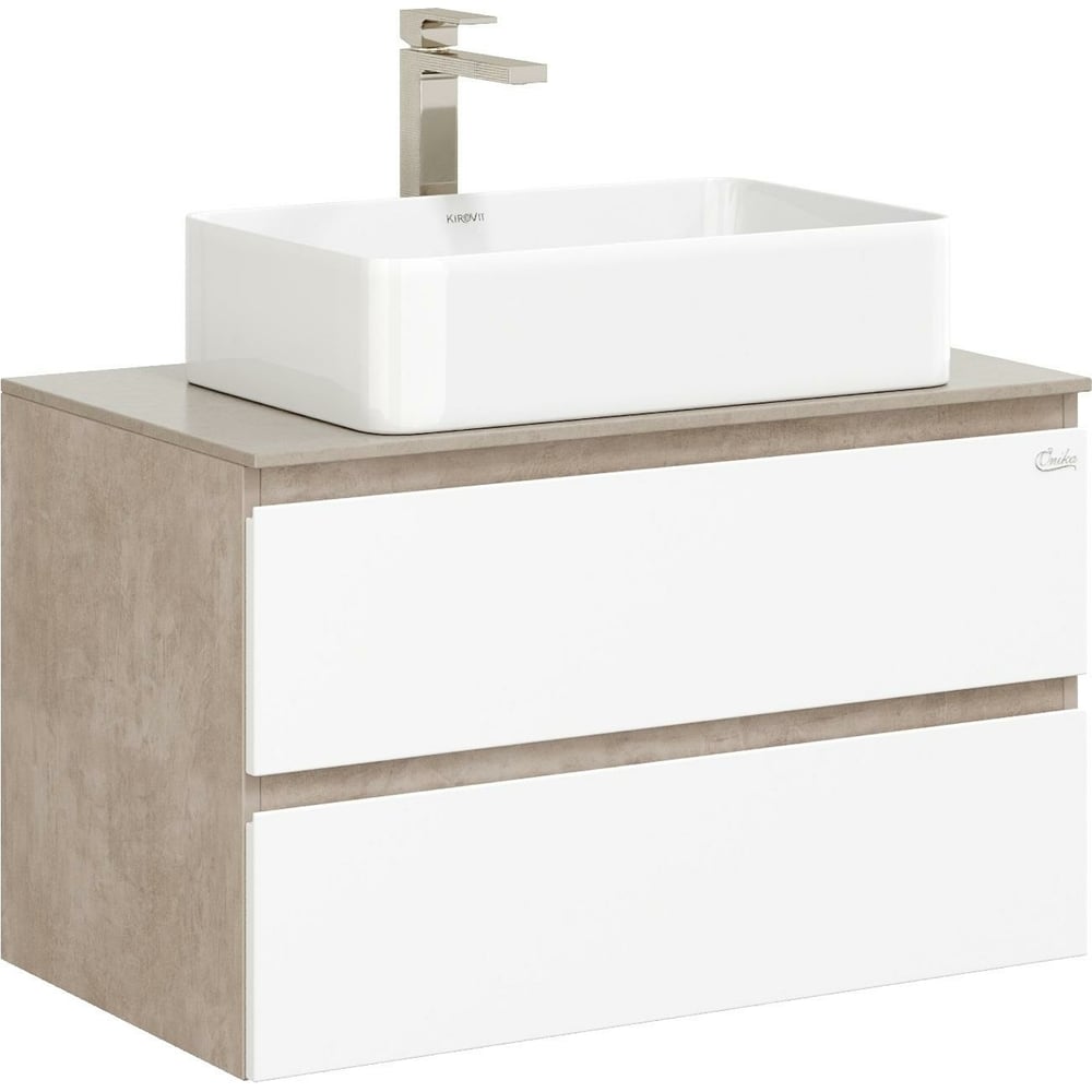 Подвесная тумба с раковиной Onika Алеста 80 108054 - выгодная цена ...