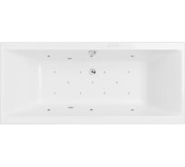 Ванна Excellent Pryzmat Slim 160x75 см "RELAX" хром WAEX.PRY16S.RELAX.CR