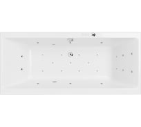 Ванна Excellent Pryzmat Slim 170x75 см "ULTRA" хром WAEX.PRY17S.ULTRA.CR