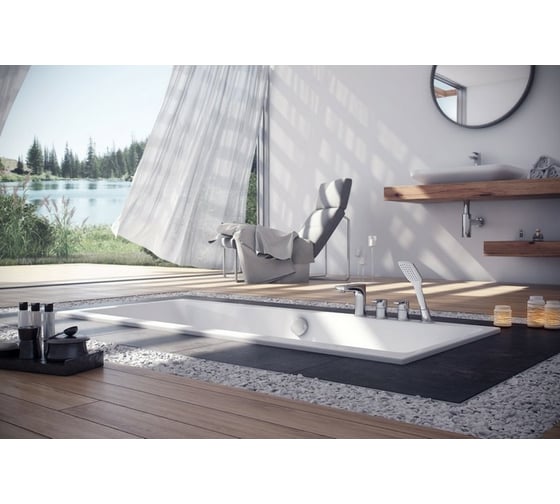 Ванна Excellent Pryzmat Slim 170x75 см WAEX.PRY17WHS