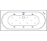 Ванна Excellent Oceana 180x80 см "RELAX" хром WAEX.OCE18.RELAX.CR 2