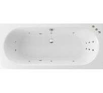 Ванна Excellent Oceana Slim 180x80 см "SMART" хром WAEX.OCE18S.SMART.CR