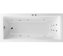 Ванна Excellent Palace 180x80 см "LINE" хром WAEX.PAL18.LINE.CR