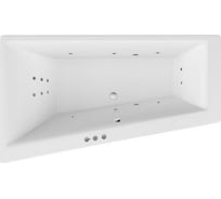 Ванна Excellent Sfera 170x100 см, левая "SMART" хром WAEX.SFL17.SMART.CR