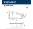 Ванна Excellent Sfera 170x100 см, правая "RELAX" хром WAEX.SFP17.RELAX.CR 3