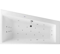 Ванна Excellent Sfera 170x100 см, правая "ULTRA" хром WAEX.SFP17.ULTRA.CR