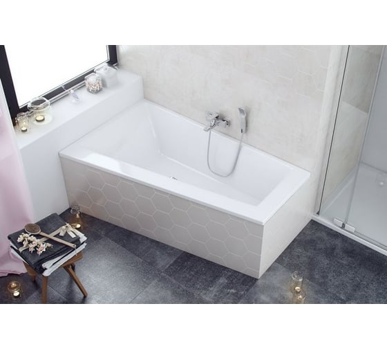 Ванна Excellent Sfera 170x100 см, левая WAEX.SFL17WH