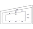 Ванна Excellent Sfera Slim 170x100 см, левая "LINE" хром WAEX.SFL17S.LINE.CR 2