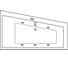Ванна Excellent Sfera Slim 170x100 см, правая "SOFT" хром WAEX.SFP17S.SOFT.CR 2
