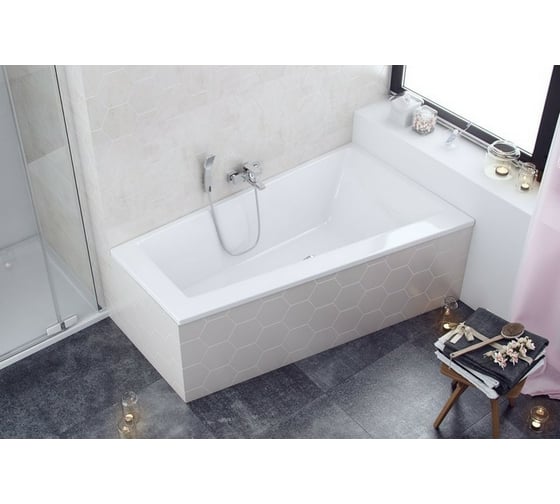 Ванна Excellent Sfera Slim 170x100 см, правая WAEX.SFP17WHS
